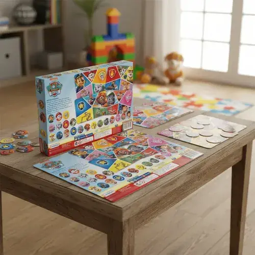 Juego De Mesa Loteria Paw Patrol Para Familia Bingo Imagenes 6
