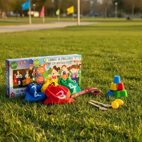 Juego Carrera De Embolsados Con Obstaculos Aire Libre Faydi 10
