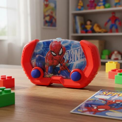 Consola Juego De Agua Spiderman Emboca Aros Hombre Araña 3