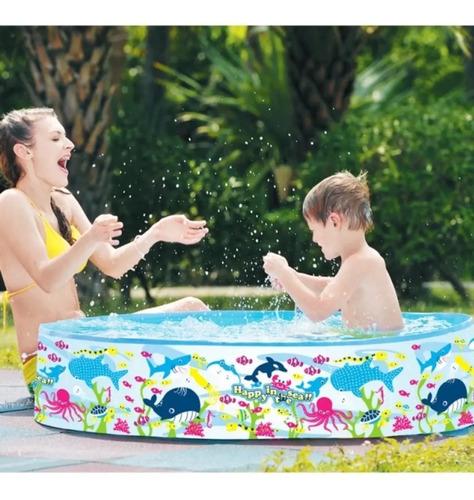 Pileta Rigida Infantil Redonda 120x25 Cm Para Niños Y Bebes  3