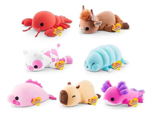 Peluche Hug A Lumps Pequeño Y Suave Zuru Vaca 5