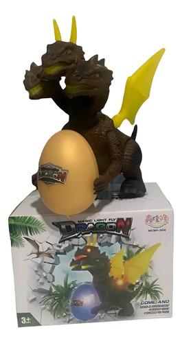 Dragon Dinosaurio Camina Hace Luces Y Sonido Robot Juguete