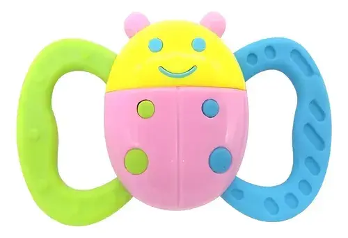 Mordillo Con Formas Poppi Baby Color Mariposa Arco