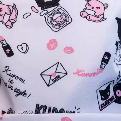 Combo Mochila + Cartuchera Escolar Colegio Nena Nene Kuromi 4