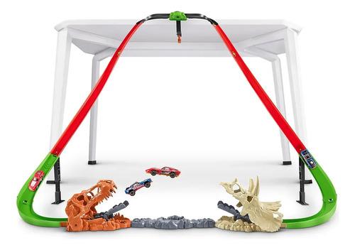 Pista Metal Machines Smash Y Crash Dino 7968 Amarillo Multicolor 2