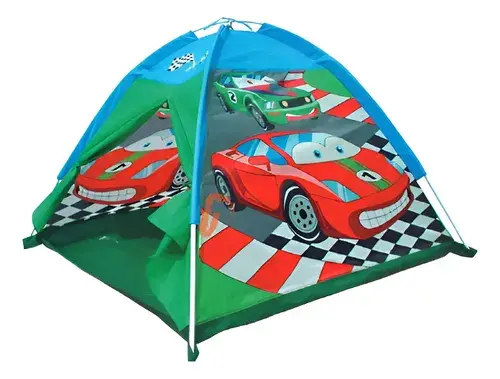 Carpa Casa Casita Infantil Nene Autitos Carrera Facil Armado