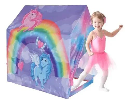 Carpa Casa Casita Pelotero Unicornios 100 Pelotas Arma Facil Astronauta 8