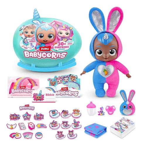Babycorns Bebe Interactivo Cn Luz Sonido Cuna + 30 Sorpresas 7