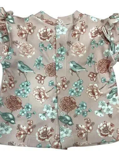 Conjunto Beba Recien Nacida 2 Piezas Algodon Frisado Set 3