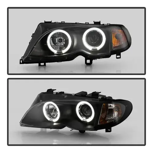 Faros Delanteros Led Halo Proyector Bmw Serie3 E46 2002-2005 5
