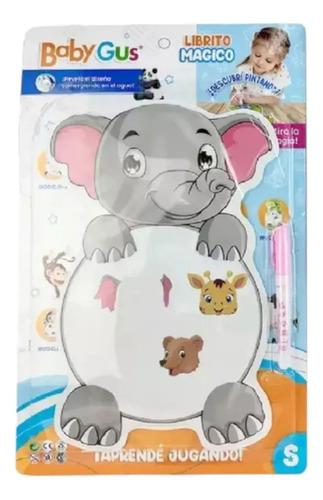 Libro Librito Magico Para Pintar Sumergible En Agua Animales 7