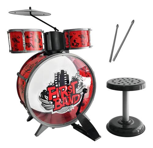 Bateria Musical Para Niños First Band - Art. Fd2541