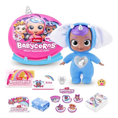 Babycorns Bebe Con 15 Sorpresas Cuna Mecedora Bebote + Acces 6
