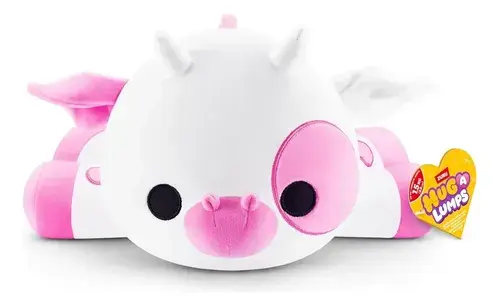 Peluche De Apego Hug A Lumps Mediano Para Abrazar Animales Vaca 3