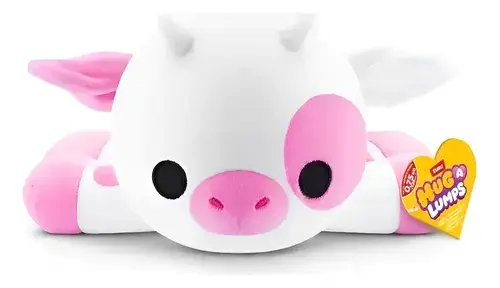 Peluche De Apego Hug A Lumps Pequeño Para Abrazar Animales Vaca