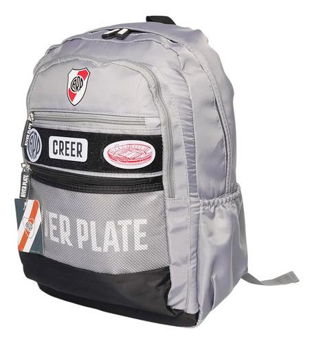 Mochila River Plate Estampas Escudo Monumental Escolar Viaje 10