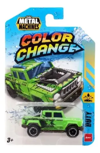 Autitos Metal Machines Cambia Color Change X1 Unidad Surtido Vs 9