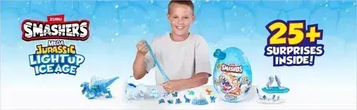 Smashers Dino Ice Age Mini Huevo Con 6 Sorpresas 4