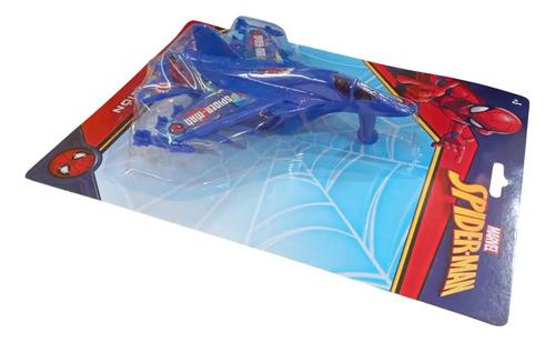 Avion A Friccion Spiderman Hombre Araña Spidey Jueguete Niño Spiderman Rojo O Azul 8