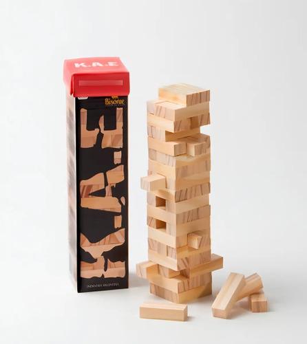 Juego De Mesa Kae Torre De Maderas Destreza Bisonte 7