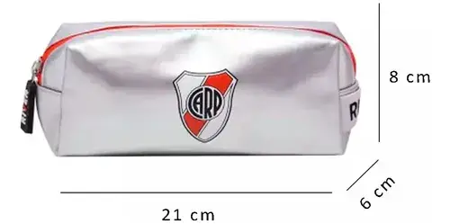 Cartuchera Escolar River Plate Estuche Licencia Oficial 13