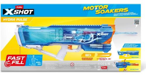 Pistola De Agua X-shot Zuru Hydra Pulse Motor Azul 79 Cm 7