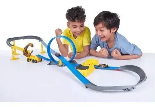 Super Pista Autitos Metal Machine Construccion Y Destruccion Construction Destruction 5