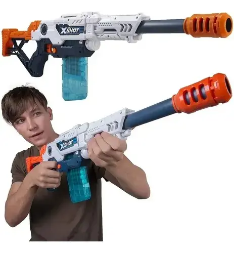 Escopeta Lanza Dardos Max Atack Rifle Pistola X-shot Gigante 3