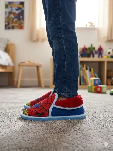 Pantuflas Infantiles Cerradas Diseños Varios Abrigadas 8 33-34 3