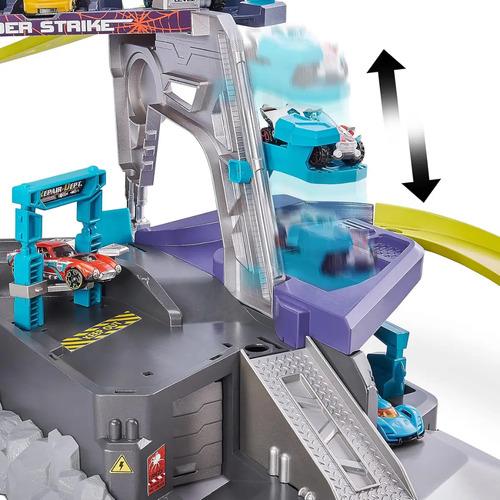 Pista Spider Strike Garage Araña Metal Machines - Zuru Multicolor 6