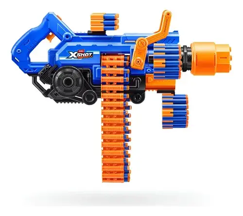 Lanzador X-shot Insanity Smoking Barrel 7664 Color Azul