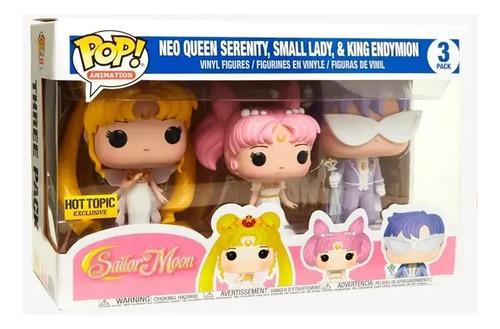 Funko Pop! Neo Queen Serenity Small Lady & King Endymion Set 3