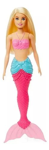Barbie Muñeca Sirena Dreamtopia Princesa Articulada 30 Cm 5