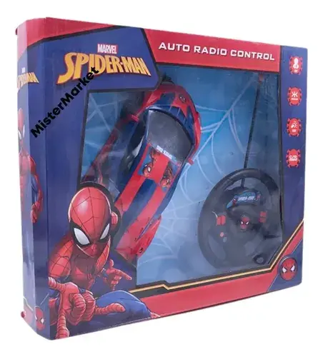 Auto Control Remoto Spider-man Marvel Super Heroes Sb Rojo Spider-man Rojo Y Azul Spiderman 2