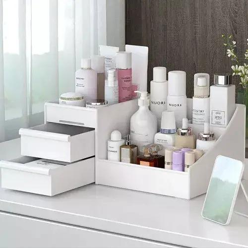 Organizador Maquillaje Cremas Escritorio Oficina Con Cajones 12