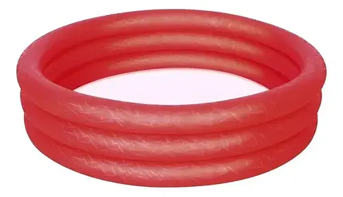 Pileta Inflable 3 Aros Bestway 122 X 25cm 140 Litros Rojo 5