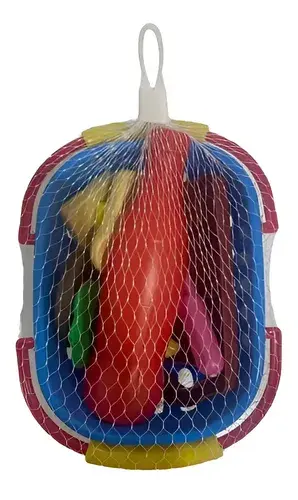 Canasta Picnic Miniplay Infantil Comiditas Con Accesorios Juguete Educativo Picnic 826 3
