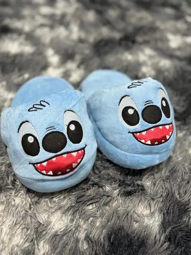 Pantuflas Infantiles Dibujos Peluche Varios Diseños Abrigada 10