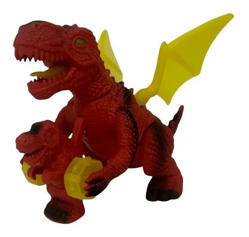 Dragon Dinosaurio Camina Hace Luces Y Sonido Robot Juguete 8