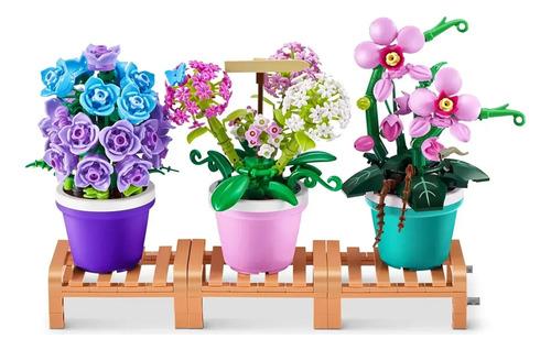 Bloques Zuru Max Garden Plantas Para Armar Campánula 192 Pz 192 Campánula 10