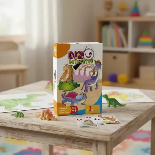 Juego De Cartas Dino Detective Bontus Didáctico Infantil 4+ 2