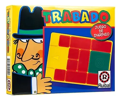 Juego De Mesa Trabado Juego De Ingenio Fichas Tablero Ruibal 3