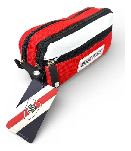 Super Combo Escolar Mochila + Cartuchera River Plate Lic Ofi 9