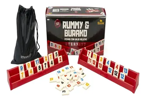 Rummy Burako Eternity Familiar Bisonte Estuche 2