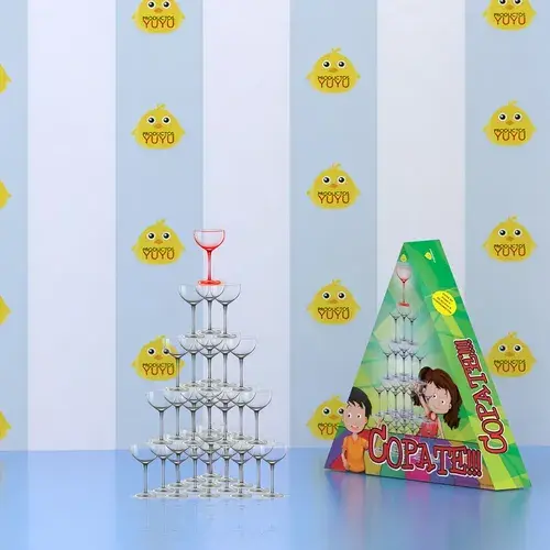 Juego De Estrategia Copate Yuyu 35 Copas Para 2 Jugadores Niños 8