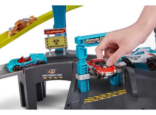 Pista Spider Strike Garage Araña Metal Machines - Zuru Multicolor 5