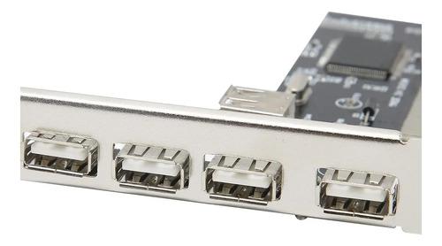 Tarjeta De Expansión Pci Alta Velocidad Yctze Con 4 Piezas 8