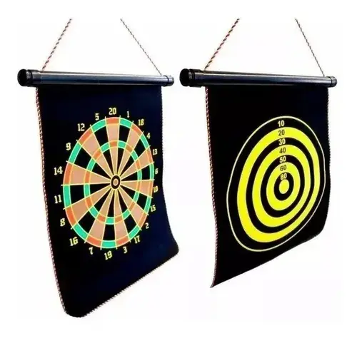 Dardos Magneticos Tiro Al Blanco En Tubo Paño 40 X 48cm 3