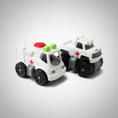 366 Ambulancia Duravit Emergencias Camión X2 - Color Blanco Personaje Doctor 6
