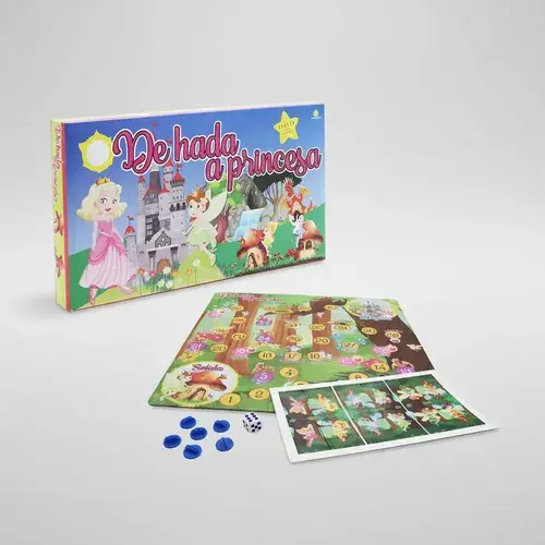 Juego De Mesa Infantil Yuyu De Hada A Princesa Para Niños 3+ 5